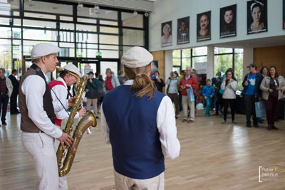 Saxophon Trio - Konzert in Kunstgalerie